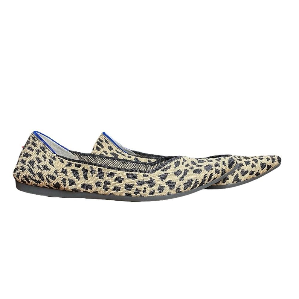 Rothy’s Leopard Print Retired The Point Flats - 7 - image 4